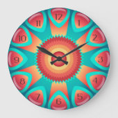 Moderne kunst grote klok (Voorkant)