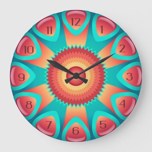Moderne kunst grote klok (Voorkant)