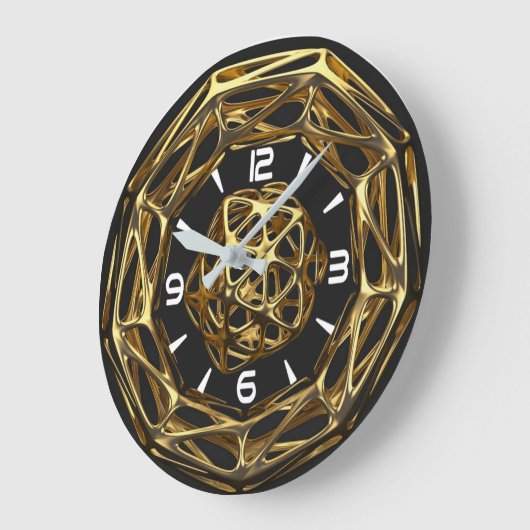 Moderne kunst grote klok (Hoek)