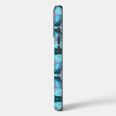 Moderne Kunst In Blauwe iPhone / iPad hoesje (Achterkant / Links)