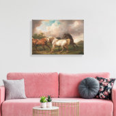 Moderne kunst in hoge resolutie schilderijen canvas afdruk (Insitu (Woonkamer))