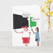 Moderne kunst kaart (Gele Bloem)