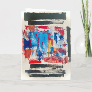 Moderne Kunst Kantoorartikelen Kaart