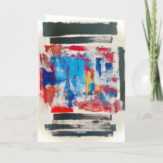 Moderne Kunst Kantoorartikelen Kaart