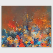 Moderne kunst. Kleurrijke hedendaagse kunst. Kleur Cadeaupapier (Vlak)