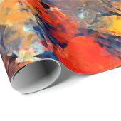 Moderne kunst. Kleurrijke hedendaagse kunst. Kleur Cadeaupapier (Rol Hoek)