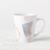 Moderne kunst Latte Mok (Rechts)