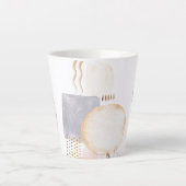 Moderne kunst Latte Mok (Voorkant)