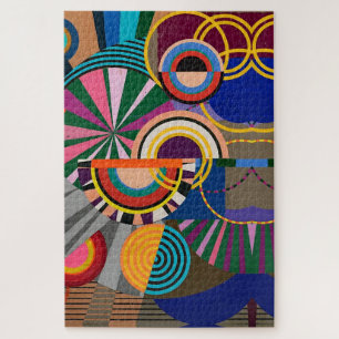 Moderne kunst legpuzzel