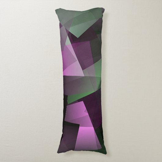 Moderne kunst..... lichaamskussen (Voorkant Verticaal)