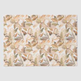 Moderne kunst Magnolias Floral Tissuepapier