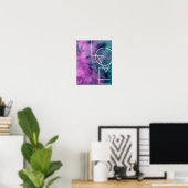 moderne kunst met chic love poster wall art (Thuiskantoor)