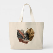 Moderne kunst met Tijdloze Genade van Venus Grote Tote Bag (Achterkant)