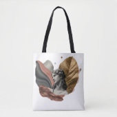 Moderne kunst met Tijdloze Genade van Venus Tote Bag (Voorkant)
