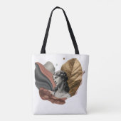 Moderne kunst met Tijdloze Genade van Venus Tote Bag (Achterkant)