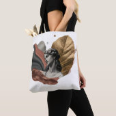 Moderne kunst met Tijdloze Genade van Venus Tote Bag (Dichtbij)
