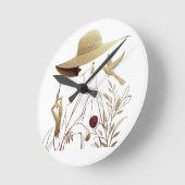 Moderne Kunst & Mode Wandklok (Hoek)