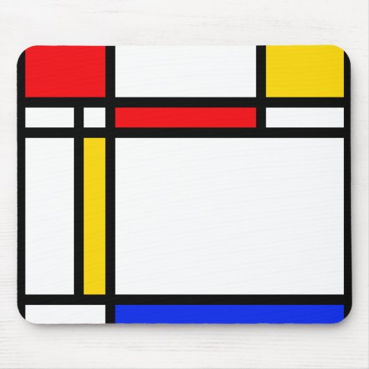 Moderne kunst muismat (Voorkant)