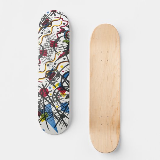 Moderne kunst op wielen - Kandinsky Style Persoonlijk Skateboard (Voorkant)