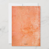 Moderne Kunst Originele Cocktail Kerstvakantie Kaart (Achterkant)