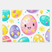 Moderne kunst Paaseieren Wrap Inpakpapier Vel (Voorkant 2)