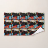 Moderne Kunst Pelgrim Handdoek (Handdoek)