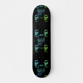 Moderne kunst persoonlijk skateboard
