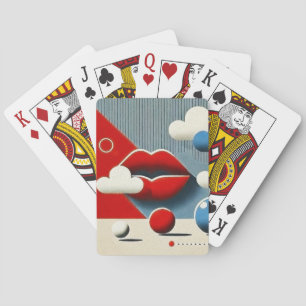 Moderne Kunst Pokerkaarten