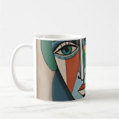 Moderne Kunst Portret Mok (Links)