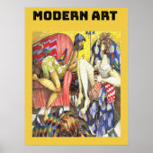 Moderne kunst poster (Voorkant)