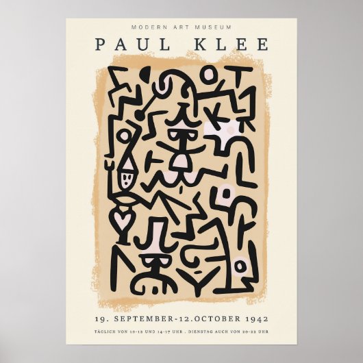 Moderne Kunst Poster (Voorkant)