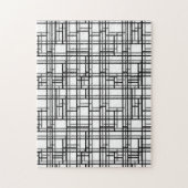 Moderne Kunst Schaduw Raster Legpuzzel (Verticaal)