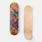 Moderne Kunst Skateboard - Boom van de Strijd (Voorkant)