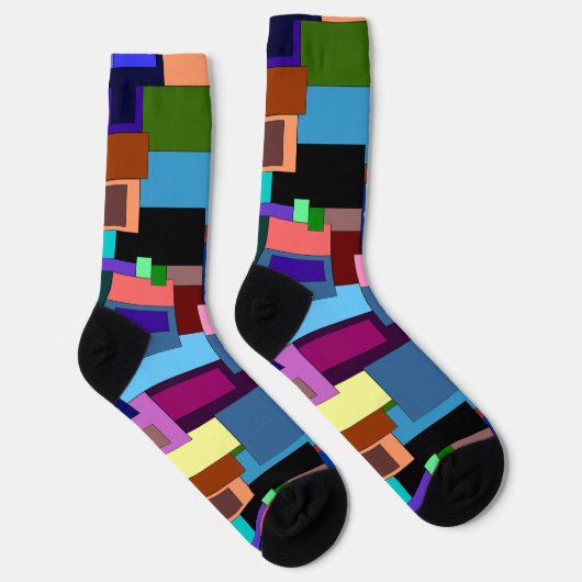 Moderne kunst Sokken (Rechts)