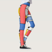 Moderne kunst stijl Mondrian leggings ontwerp (Rechts)