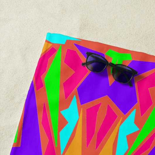 Moderne kunst strandlaken (In situ)