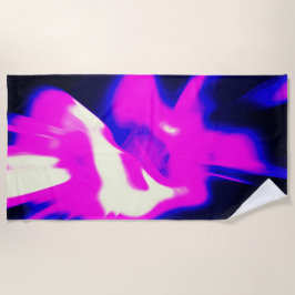 Moderne kunst strandlaken