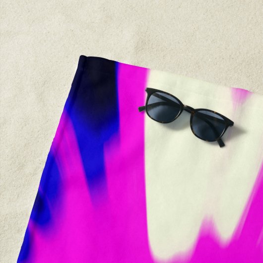 Moderne kunst strandlaken (In situ)