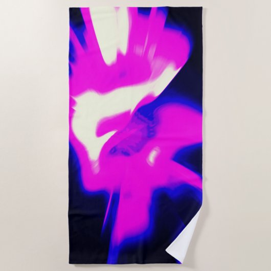 Moderne kunst strandlaken (Voorkant)