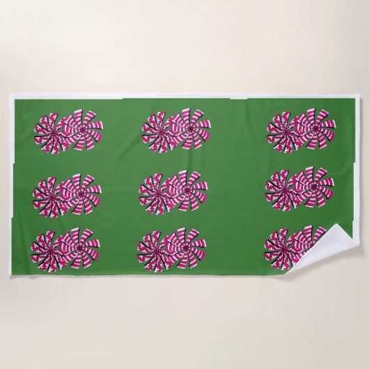 Moderne kunst strandlaken (Voorkant)