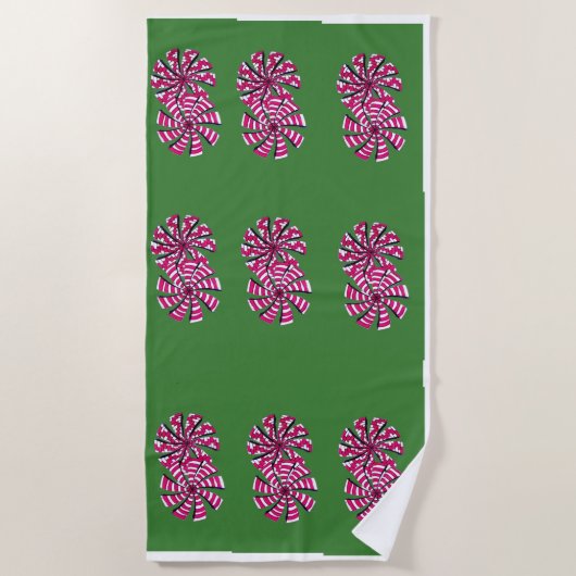 Moderne kunst strandlaken (Voorkant)