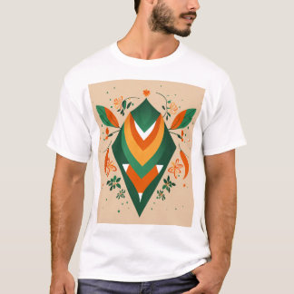 moderne kunst t-shirt