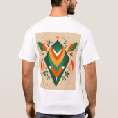 moderne kunst t-shirt (Achterkant)