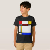 Moderne kunst t-shirt (Voorkant volledig)