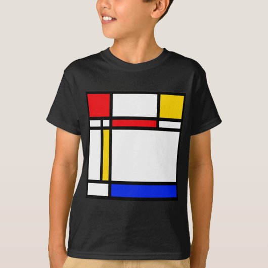 Moderne kunst t-shirt (Voorkant)