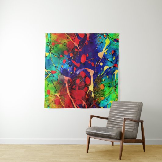 Moderne Kunst Tapijt Wandkleed (In situ)