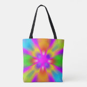 Moderne kunst tote bag (Achterkant)