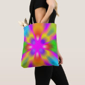 Moderne kunst tote bag (Dichtbij)