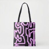 Moderne kunst tote bag (Voorkant)