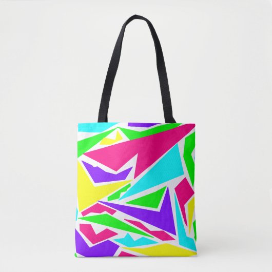 Moderne kunst tote bag (Voorkant)